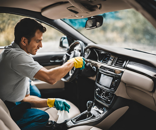 Comment nettoyer une tâche sur un siège de voiture?