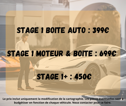 Reprogrammation moteur stage 1 stage 2 FAP EGR Ad-Blue Pop and bang Fart à Saverne Strasbourg Alsace